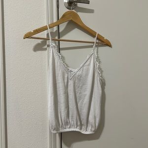 Express white cami top